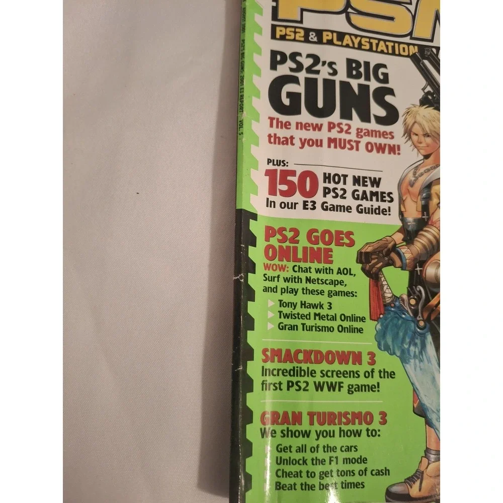 PlayStation Magazine Aug 2001 Issue 48 Vintage Game Magazine Resident Evil CV